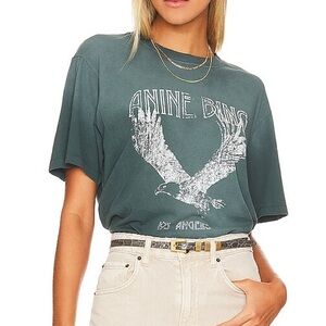 Anine Bing Lili Eagle Tee - XS